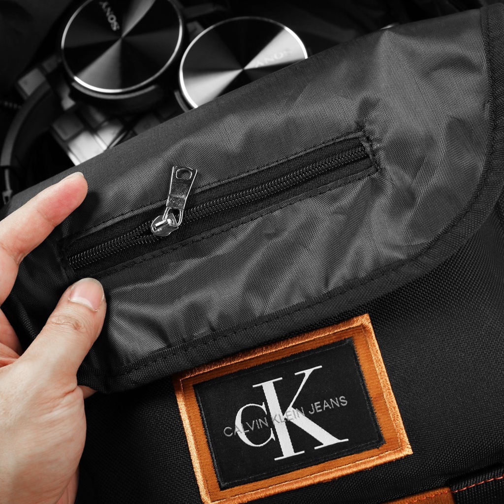 Balo đi học nam nữ Ck Calvin Klein Jean ulzzang hàn quốc, balo thời trang có ngăn đựng laptop đẹp cao cấp chống nước