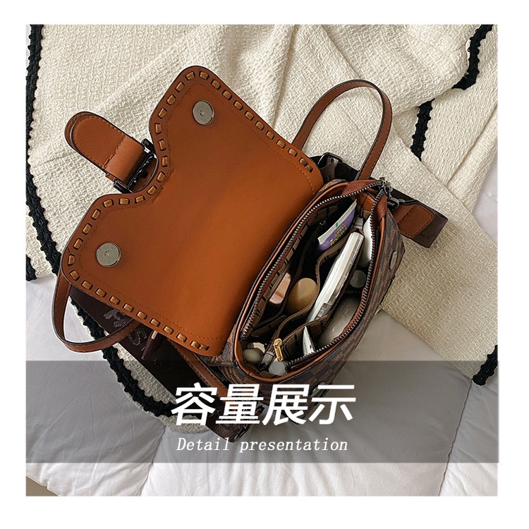 Túi xách nữ đẹp túi quai xách thời trang tặng kèm khăn