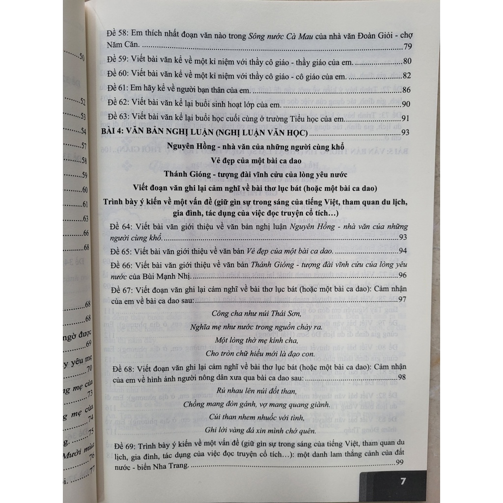 Sách - Những bài làm văn mẫu lớp 6 - Cánh Diều - Lê Xuân Soan