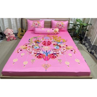 Bộ drap ga thun ý 5D (m6*2m nệm dưới 15cm) không mền