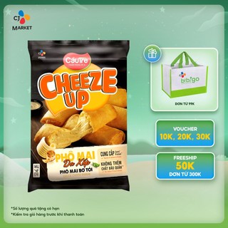 [Tặng Tương Ớt HotJang đơn 149k] Chả giò Cầu Tre da xốp Cheeze Up - Chả giò Phô mai Bơ tỏi 300g (Cream cheese Garlic)