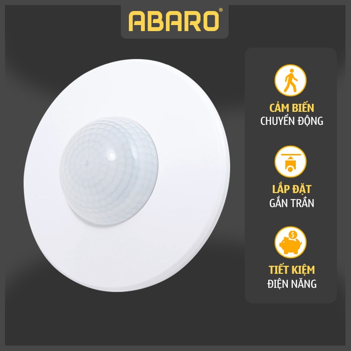 Cảm ứng bật đèn gắn trần KONO KN-S03A