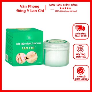 Bột khử mùi lan chi giúp khử mùi hôi giữ cho vùng da dưới cánh tay bàn chân ,bàn tay luôn khô thoáng