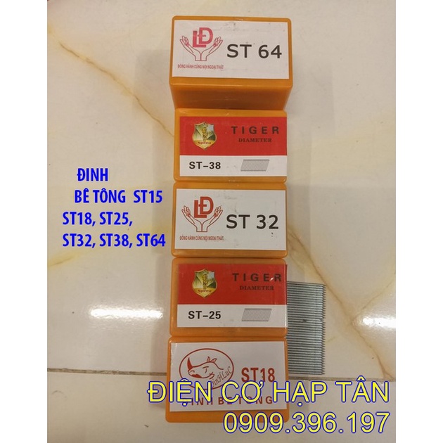 ĐINH BÊ TÔNG ST15, ST18, ST25, ST32 , ST38, ST45, ST50, ST64