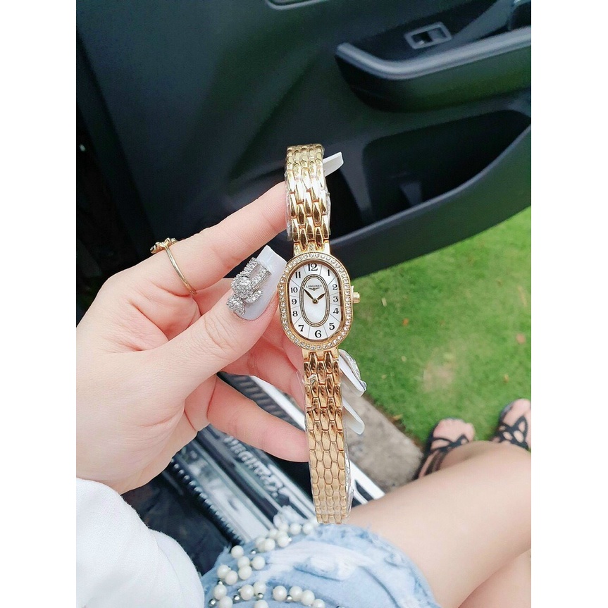 Đồng hồ nữ New size 26 mm chống nước 3atm dây khóa cài thép không gỉ thời trang sang trọng bảo hành 12 tháng