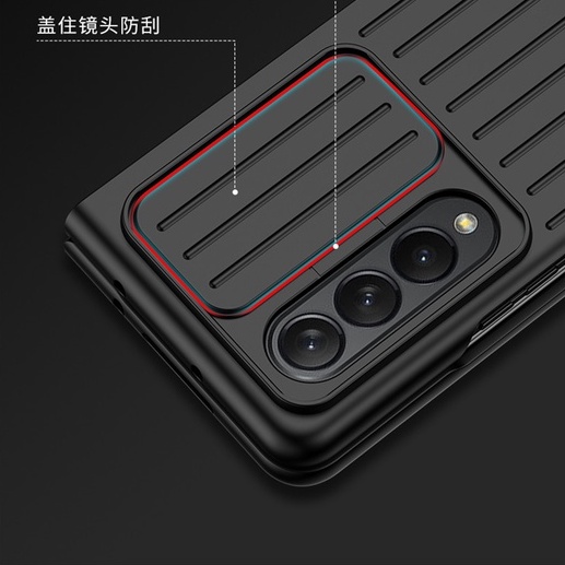 Ốp Điện Thoại Có Ngăn Kéo Bảo Vệ Camera Dành Cho Samsung Galaxy Z Fold 3 4 5G