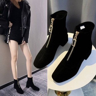 Giày bốt cao cổ thời trang cho nữ size 40 41