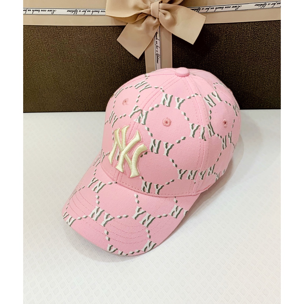 Mũ Nón Kết NY  Logo Thêu Nổi , Chất Vải Poly Cotton Thắm Hút Mồ HôI