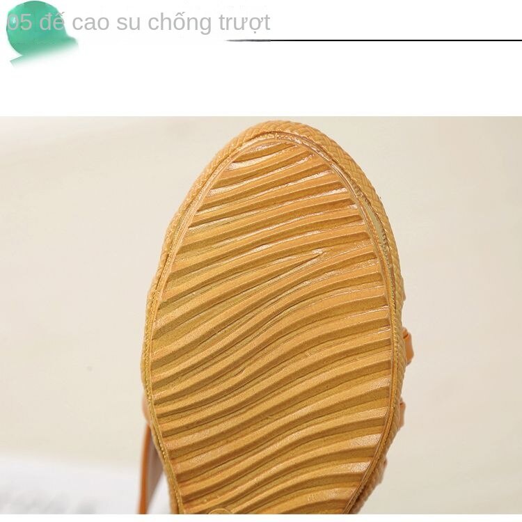 Sandal Cao Gót Thiết Kế Mới Xinh Xắn Thời Trang