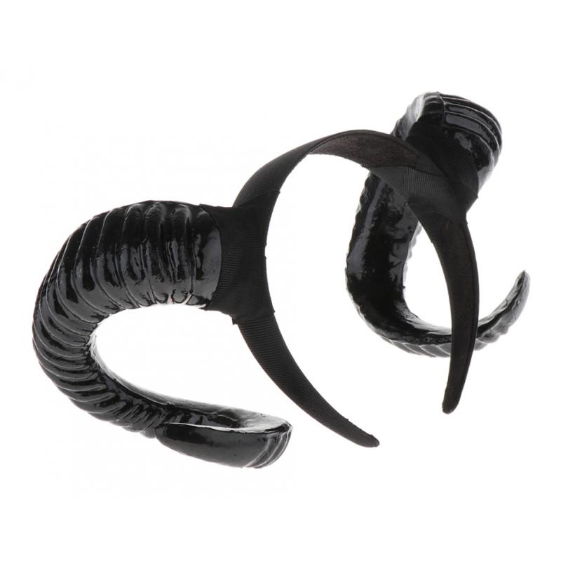 Cài Tóc Hình Sừng Cừu Màu Đen Thời Trang Cho Nữ