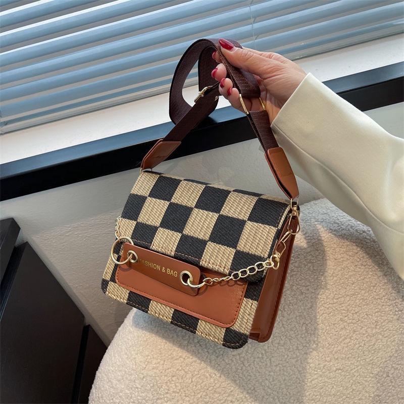Túi Đeo Chéo Dáng Vuông Nhỏ Thời Trang Thu Đông 2022 Cao Cấp Cho Nữ FT7320