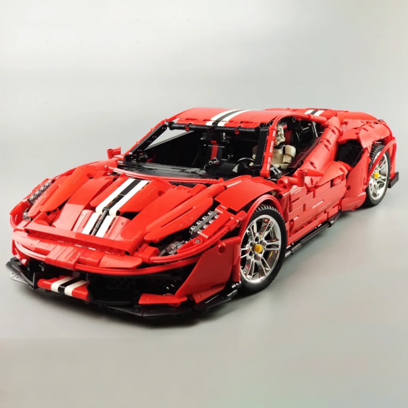 Đồ Chơi Lắp Ráp Mô Hình 3D CaDA Master Siêu Xe Đua Ferrari 488 C61043 (Italian Super Car, 3236 mảnh) 1:8 [Non Lego]