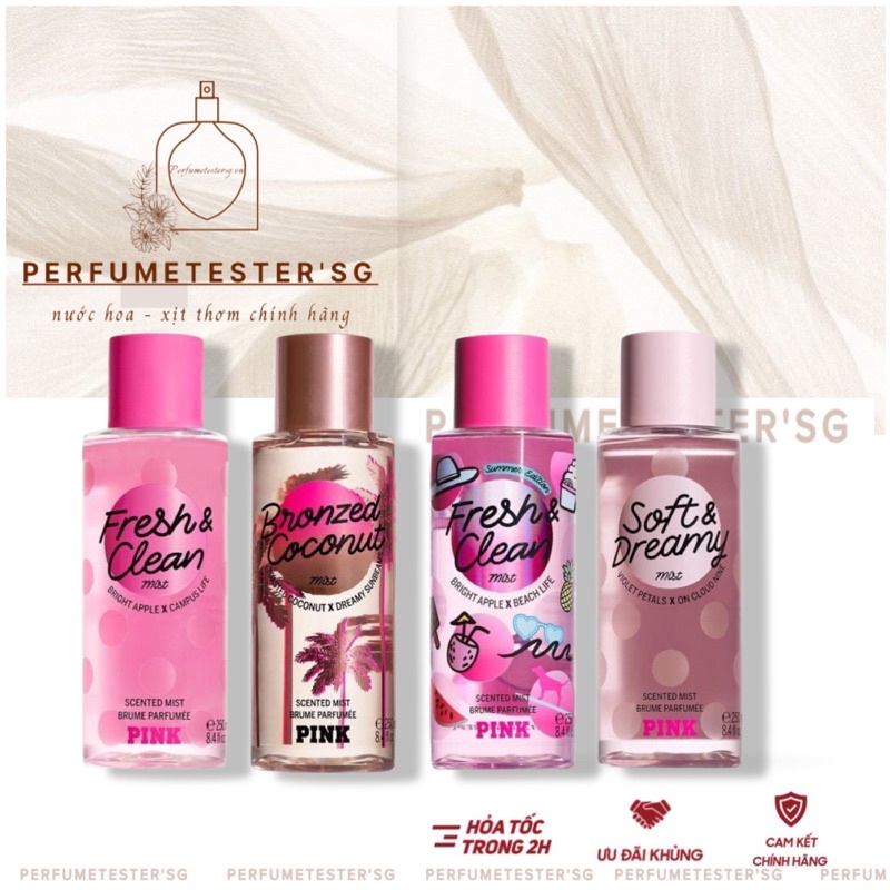 [TESTER]..::✨Xịt Dưỡng Thể Body Mist Victoria’S Secret \PINK\✨::.. -perfumetester