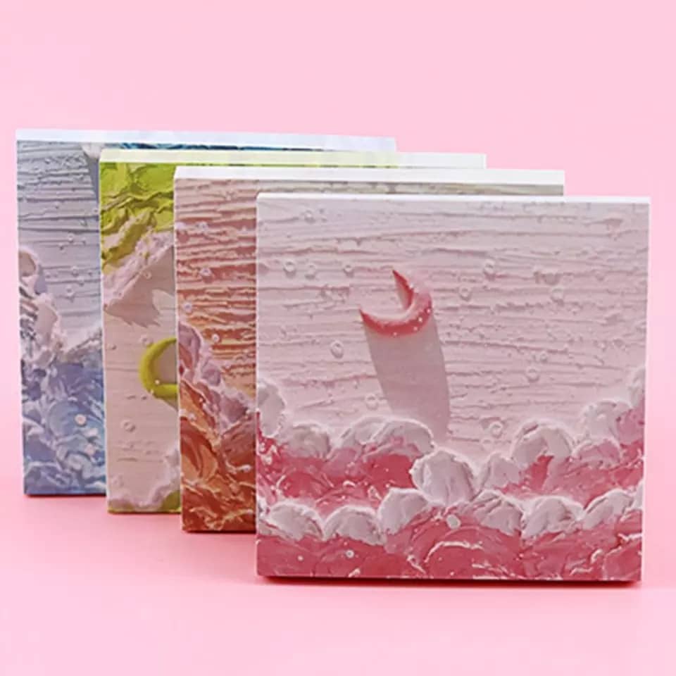 Xấp Giấy Nhớ 50 tờ Giấy Note Giấy Ghi Nhớ Cute Dễ Thương Cho Học Sinh Sinh Viên Văn phòng