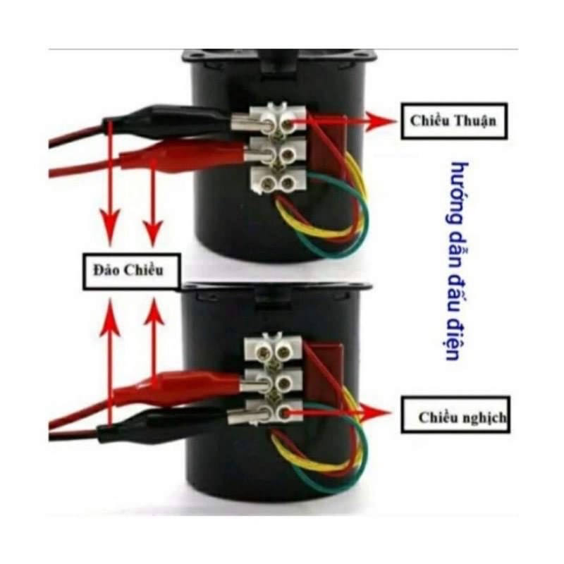 Mô tơ giảm tốc 220v 14W loại 5 vòng, 10 vòng, 15 vòng, 20 vòng/phút