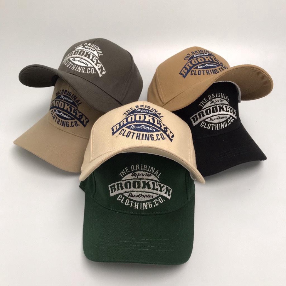 Mũ lưỡi trai BKLYN unisex pabako  + 7 màu !!