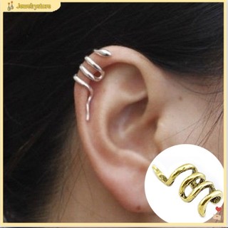 {jewelrystore} Khuyên đeo vành tai hình con rắn độc đáo cá tính cho nữ