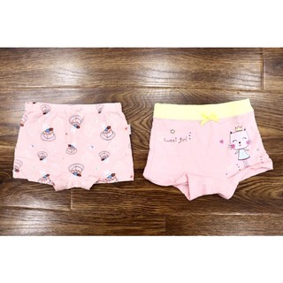 Set 2 quần chip đùi/boxer cho bé gái