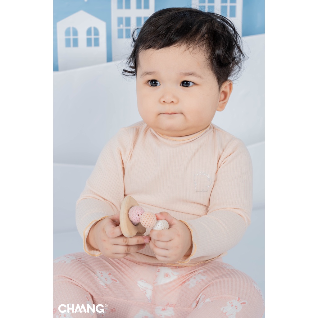 Chaang bộ quần áo dài tay cổ bèo Chaang Northern cho bé AW22 hihistores