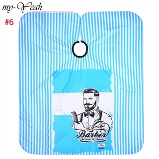 Khăn choàng cắt tóc nam khổ 1m6 x 1m3, áo choàng cắt tóc barber vải mịn cao cấp.
