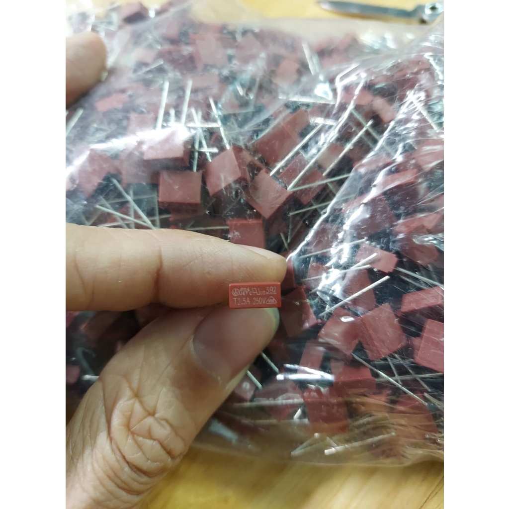 Cầu Chì hộp vuông 250VAC các loại ( 1A 2.5A 3.15A 5A 6.3A 8A 10A )