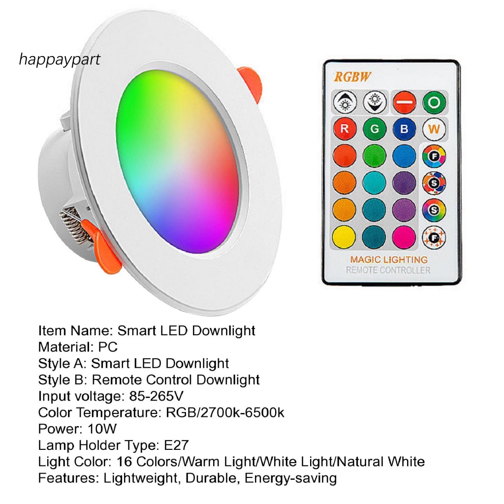 Đèn led downlight thông minh kết nối bluetooth dễ lắp đặt - ảnh sản phẩm 3