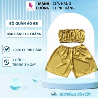 Bộ Quần Áo Giảm Béo 2 Chi Tiết Dùng Trong Spa v Thẩm Mỹ Viện - Chất Liệu Phi Lụa Loại 1