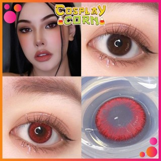 Cặp kính áp tròng hóa trang màu đỏ mắt ma cà rồng hóa trang, vampire lens only 0 độ