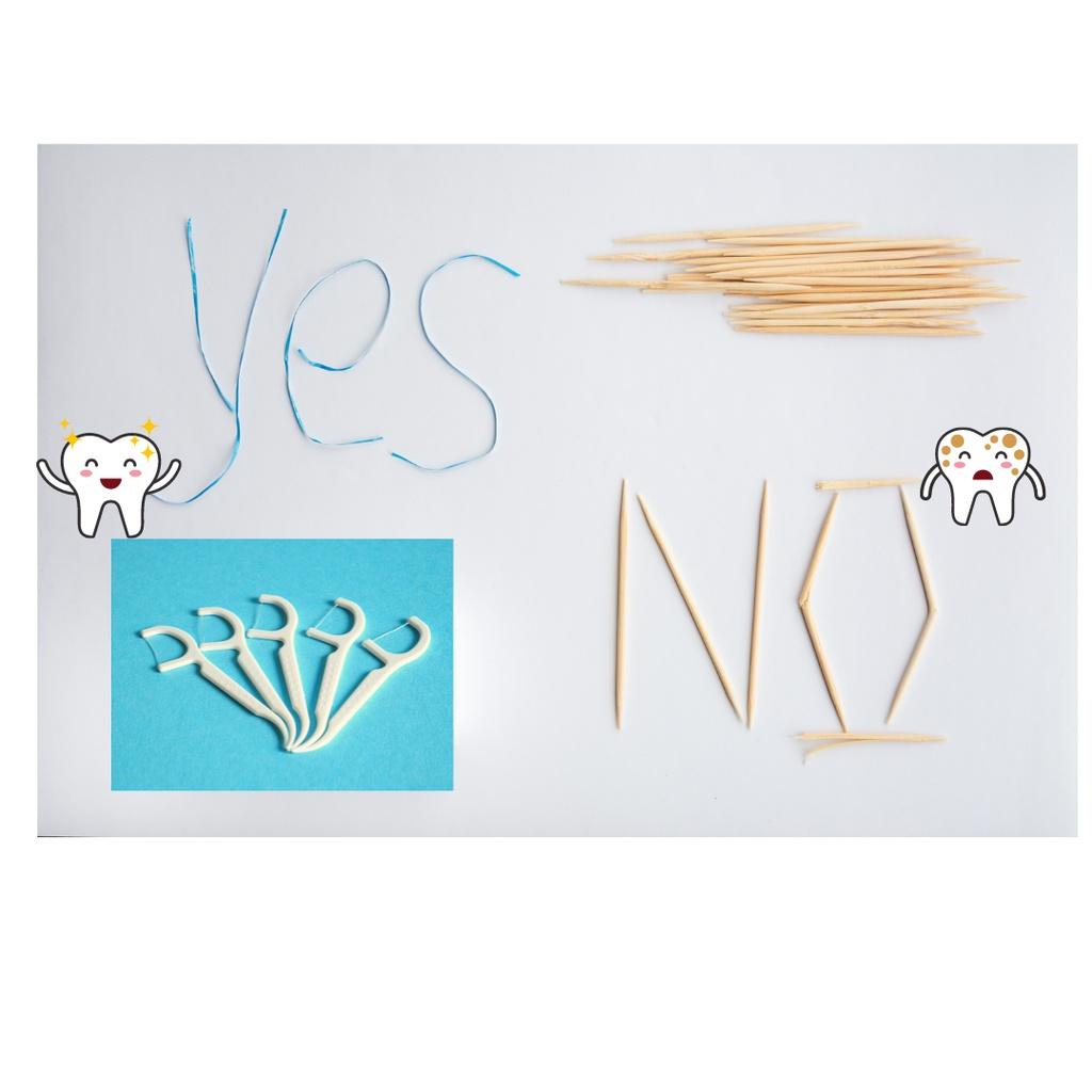 Tăm chỉ nha khoa Nhật Bản Sakura - Sunny - Haka,  gói 80 que, chăm sóc răng miệng, chỉ tơ, đầu tăm nhọn - Loki