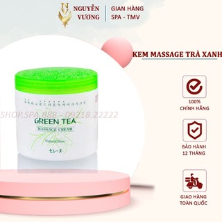 Kem Massage Mặt, Kem Massage Body Trà Xanh Hàn Quố-Green Tea Massage Cream