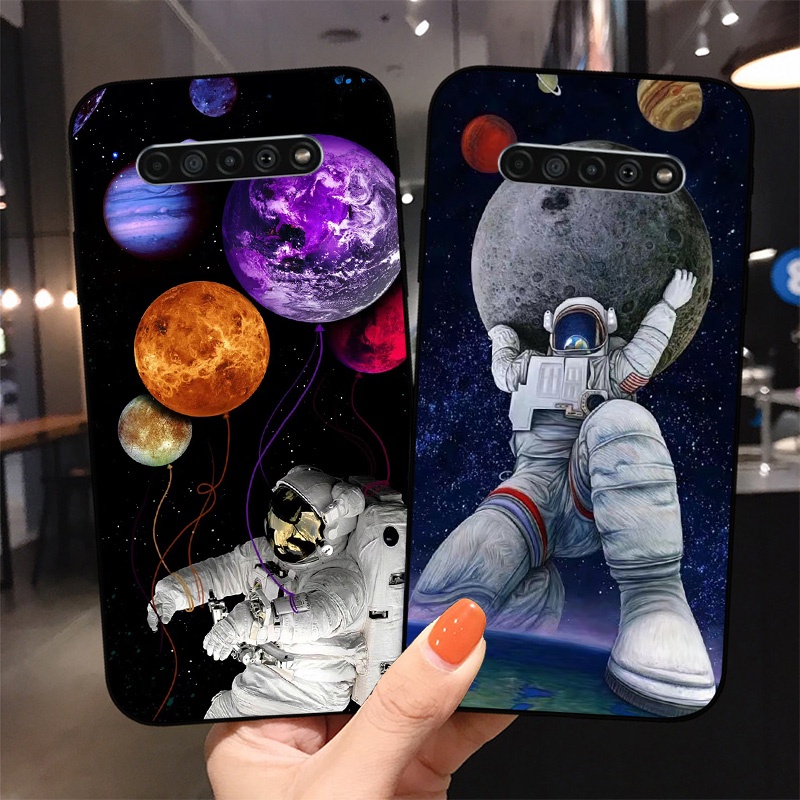 Ốp Điện Thoại Họa Tiết Phi Hành Gia Cho LG V60 ThinQ 5G