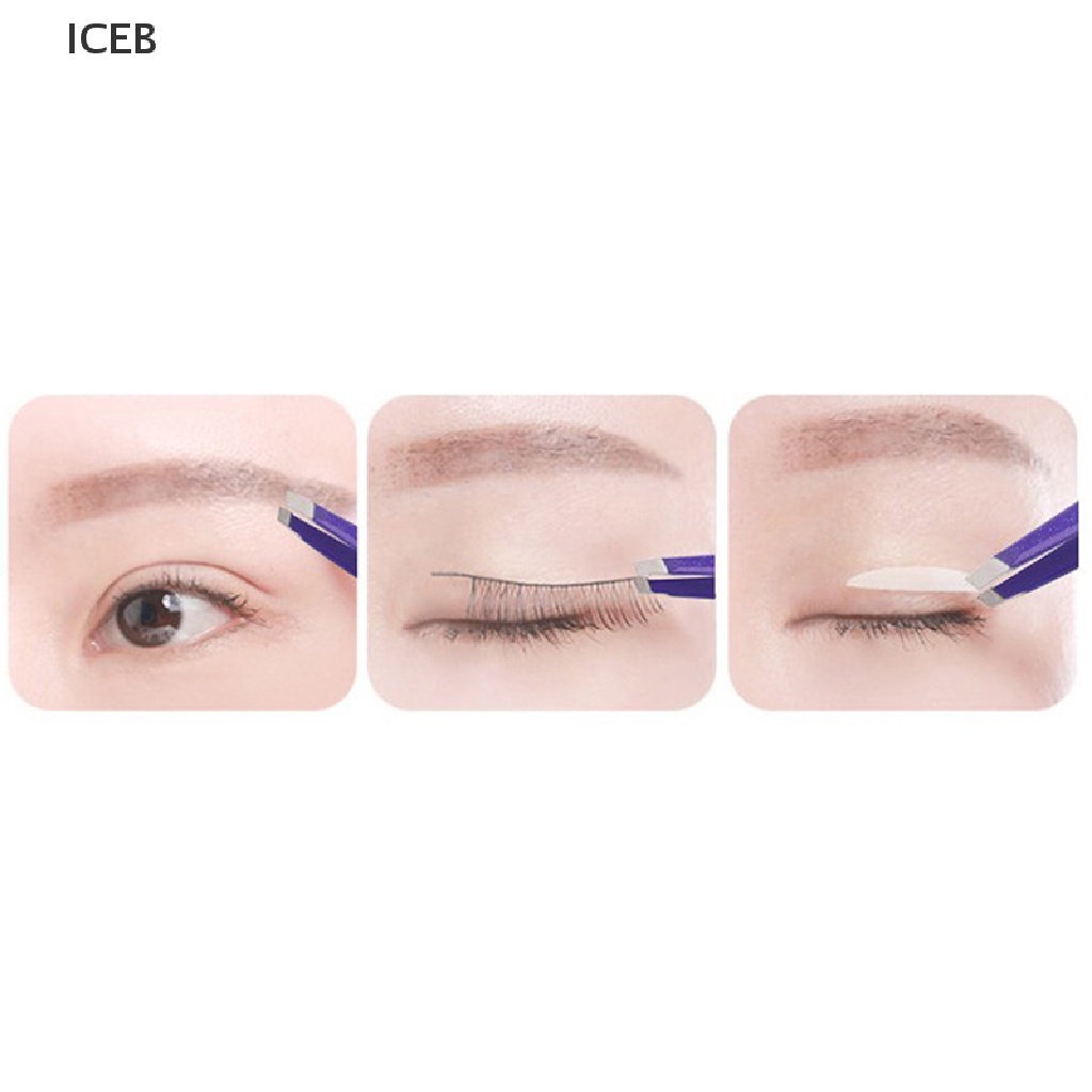 2 Nhíp Nhổ Lông Mày Chuyên Nghiệp Bằng Thép Không Gỉ