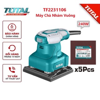 Máy chà nhám vuông Total TF2231106