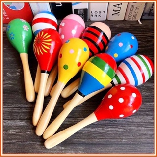 MARACAS, XÚC XẮC 19CM, LỤC LẠC GỖ