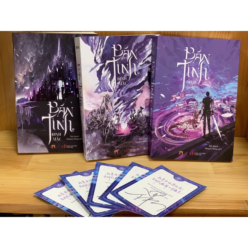 Sách- Bán Tinh (bộ 3 cuốn có chữ kí tác giả)