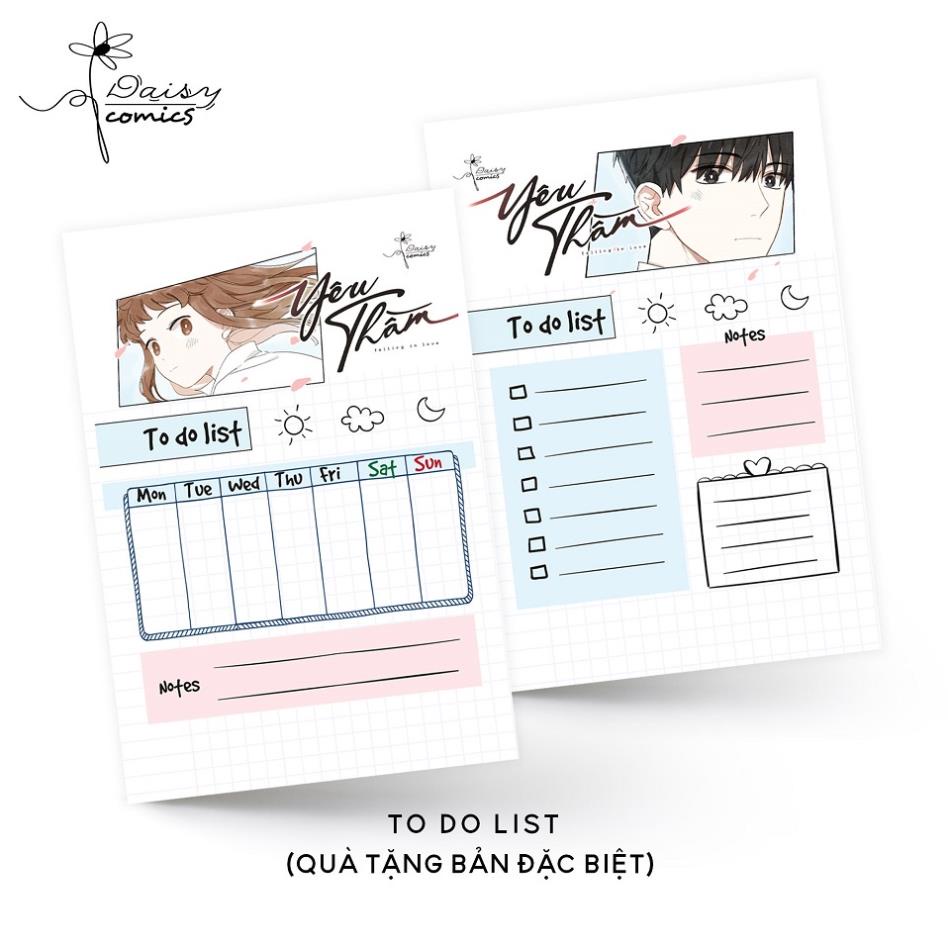 Sách Yêu Thầm - Cát Xuyên Lưu - BẢN QUYỀN