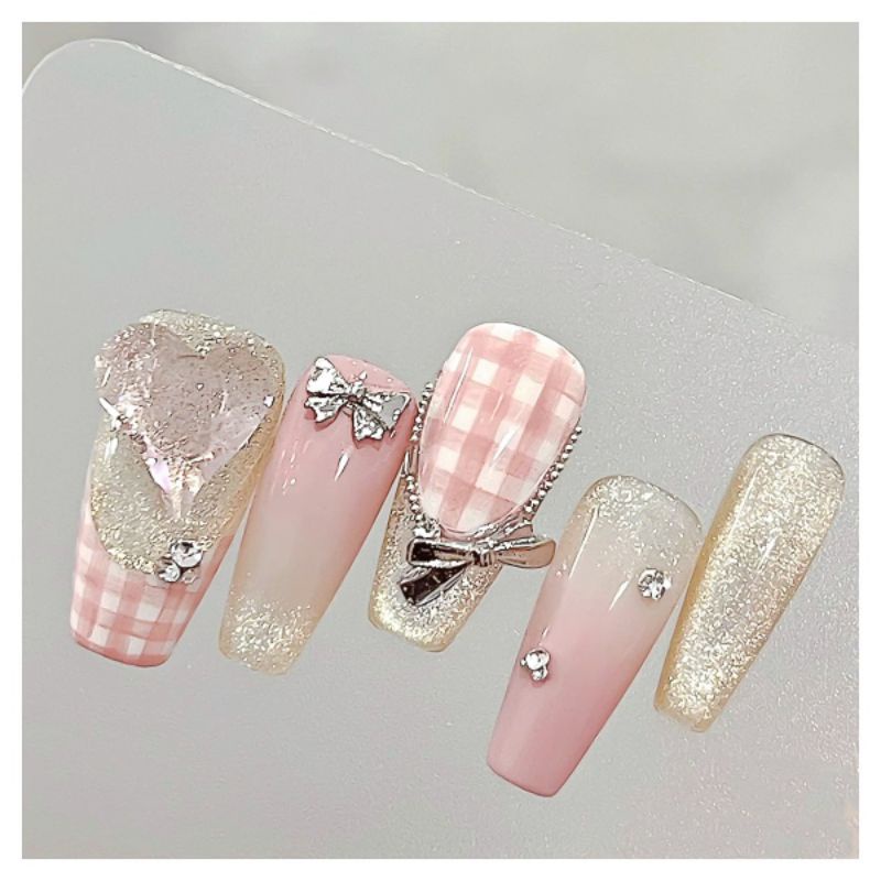 Charm nơ các loại gắn móng nail