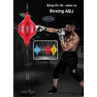 Bóng phản xạ - tốc độ - boxing - muay - võ thuật - abj 2 đầu cao cấp