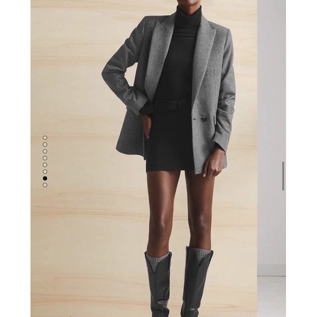Blazer dạ MNG dư