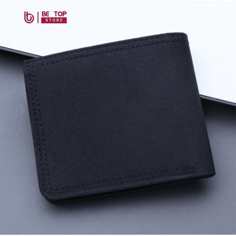 Ví nam ulzzang vải canvas nhỏ gọn nhiều ngăn tiện lợi nhiều màu V05 BE TOP Store