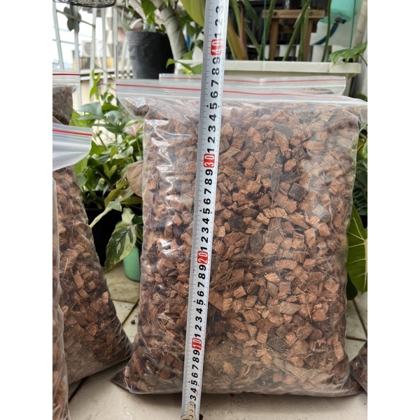 Xơ dừa cục đã xử lí bao 2KG, viên đều đẹp, không nấm bệnh, chuyên dùng cho kiểng lá, phong lan giúp cây phát triển tốt