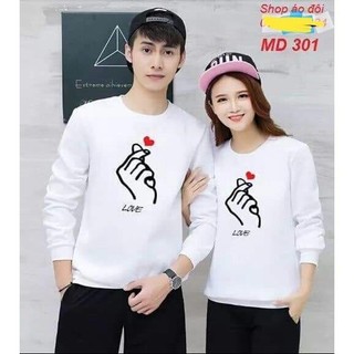 [ HÀNG HOT ] áo đôi thu đông siêu đẹp
