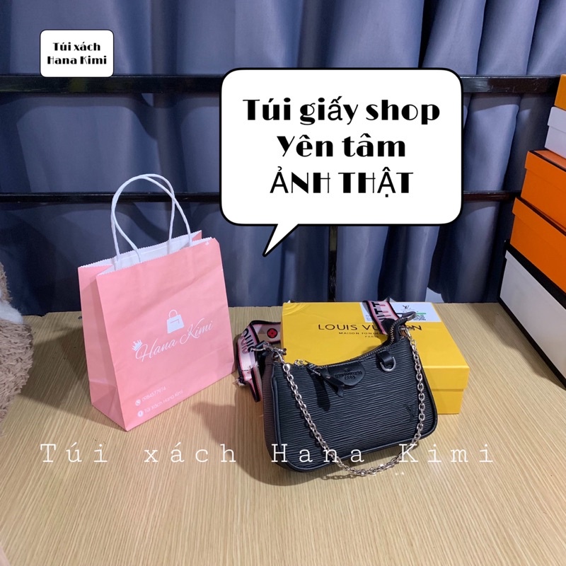 Túi đeo chéo/ Túi kẹp nách vân tăm size nhỏ