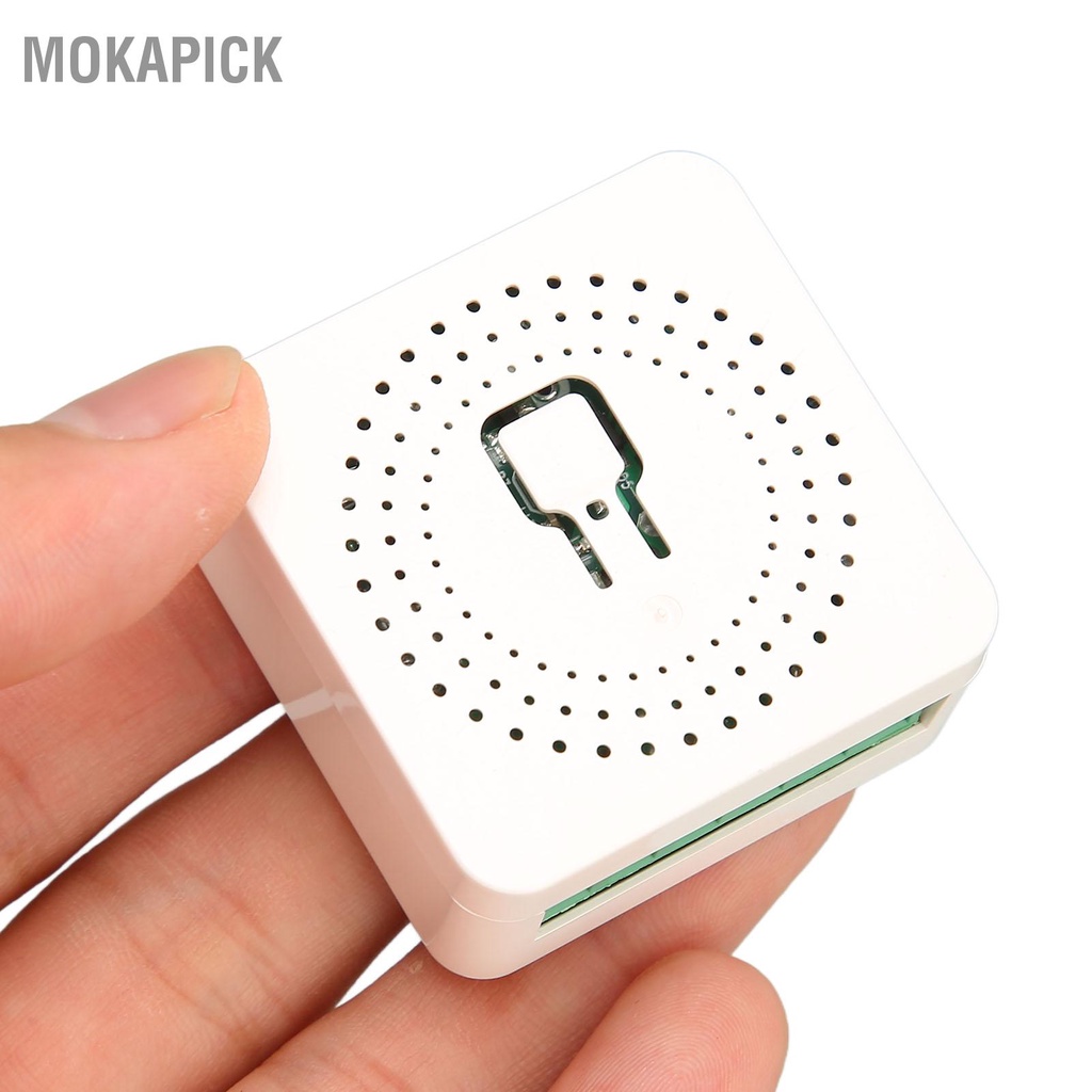 Mokapick Mô-đun chuyển tiếp thông minh mini Chức năng hẹn giờ điều khiển từ xa APP cho TUYA AC100‑240V