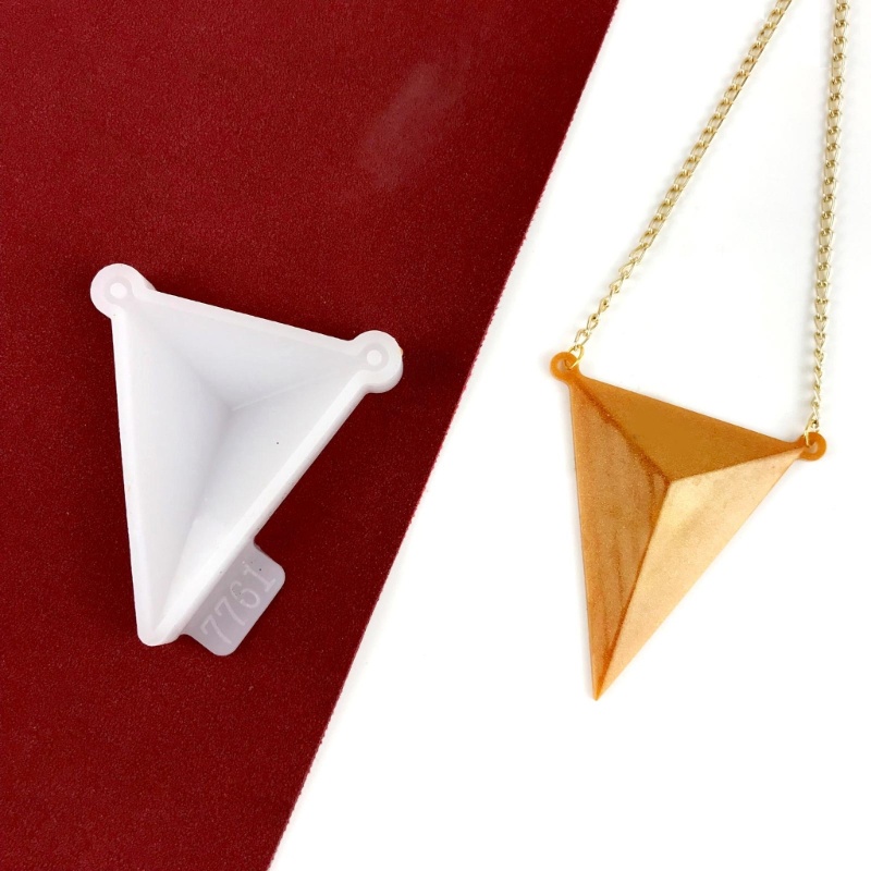 Sa Khuôn Silicone Làm Trang Sức Hình Kim Cương