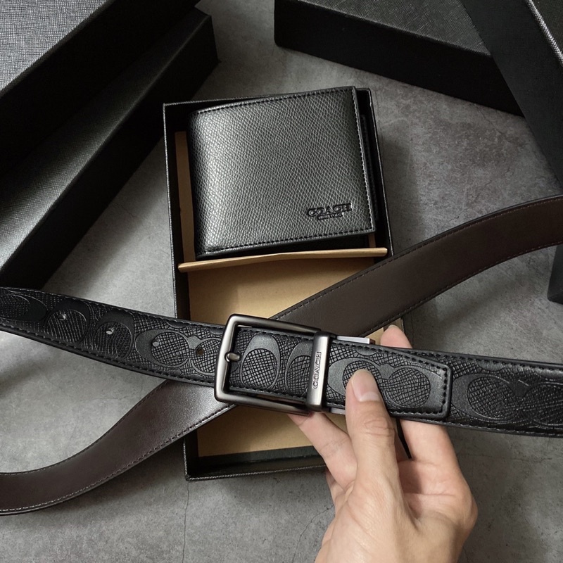 Set ví nịt Coach siêu đẹp