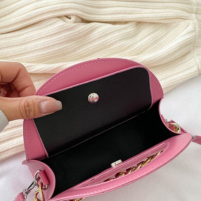 Túi Đeo Vai Một Dây Xích Thời Trang Hàn Quốc Cho Nữ