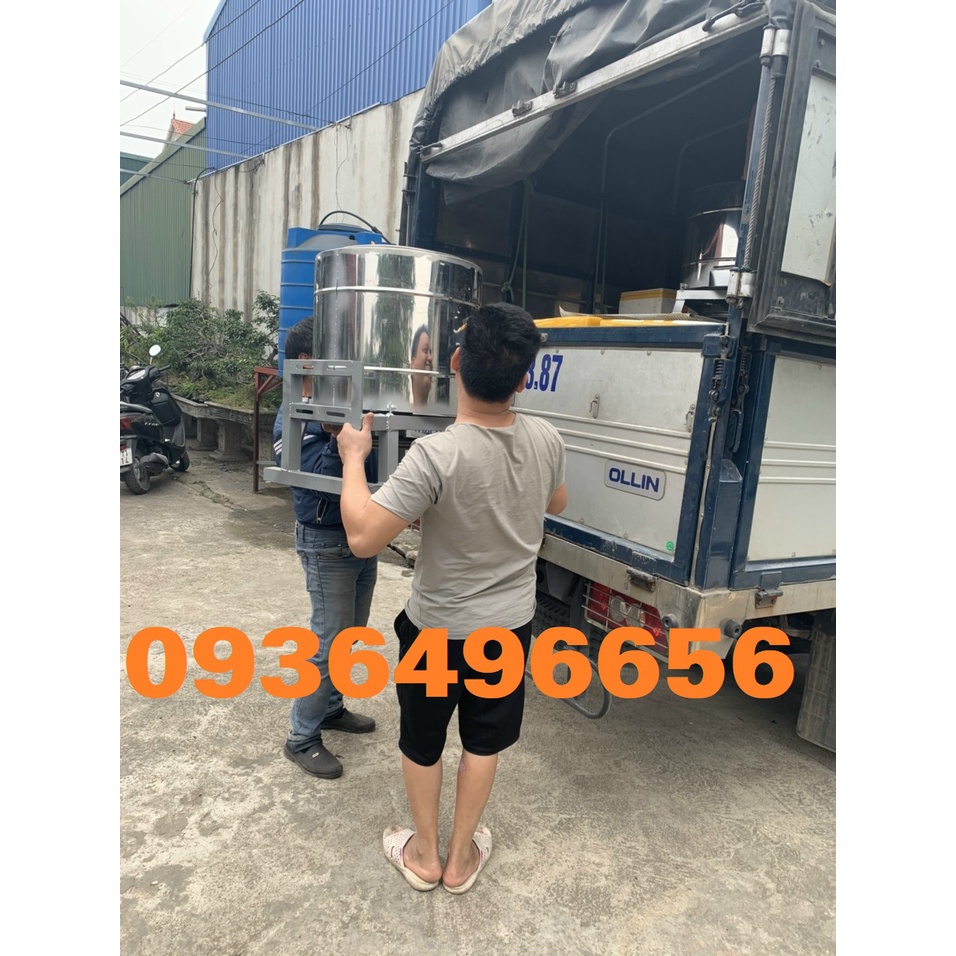 Máy vắt ly tâm inox chuyên vắt sắn dây, đậu nành, bột nghệ... 1.1KW