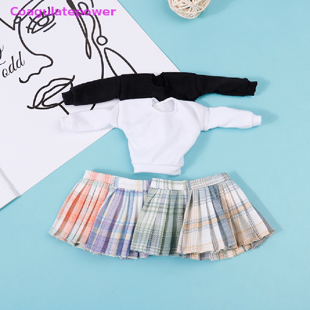 1 Chân Váy Xếp Ly Thời Trang Cho Búp Bê 29CM