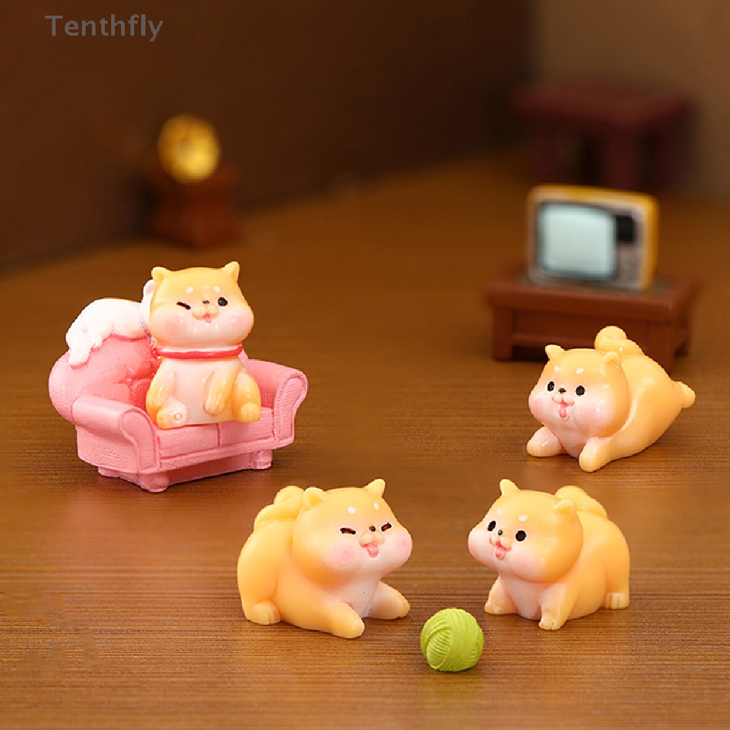 Mô Hình Chú Chó Mini Dễ Thương Dùng Trang Trí Nhà Cửa / Tiểu Cảnh Mới